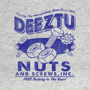Deeztu Nuts And Screw Co. Worn T-Shirt